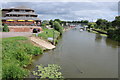 SO8933 : The River Avon at Tewkesbury by Philip Halling