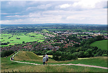 ST5138 : View from Glastonbury Tor by Rossographer