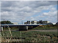 Swale Way bridge over Milton Creek near Sittingbourne