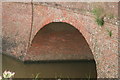 TF3647 : Ings Bridge: detail of brickwork by Chris