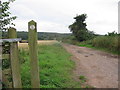 Bridleway to Brockley Court Farm