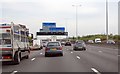 M25 clockwise 1 mile to the M4