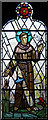 TQ8275 : St Peter & St Paul, Stoke - Stained glass window by John Salmon