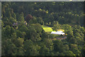 Fingask Castle from the air