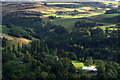 Fingask Castle from the air