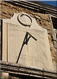 TF4609 : Sundial, Church of St Peter and St Paul by Barbara Carr