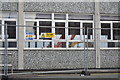 Diggers through the window at the Land Registry - Birkenhead House, East Beach, Lytham