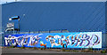 J3674 : Connswater mural, Belfast by Albert Bridge