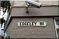 Cast iron street nameplate, Edgeley Road, Cheadle Heath