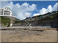 Part of Rotherslade Bay in August