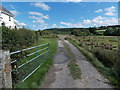 Bridleway and footpath, Llanddewi Ystradenni, Powys