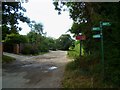 Restricted byway crosses Braybrooke Road