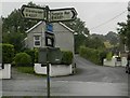 Road junction at Capel-y-Groes