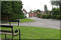 View down the B1202 from Lady Frances Drive