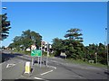 A39 junction with A390 Tregolls Road traffic lights, Truro