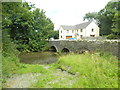 Pont y Pentre, bridge over the Afon Gwili, Llanpumsaint