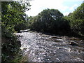 The Rhondda Fach flows away from Station Road between Ferndale and Blaenllechau