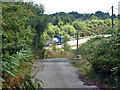 Access road, Broadfield Kennels site