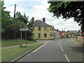 A1092 passes the Railway Arms