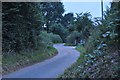 ST0713 : Mid Devon : Country Road by Lewis Clarke