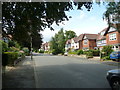 Looking north-west along Oxford Road