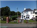 Post Office and phone box, Wrangaton