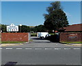 SO1309 : Main entrance to Deighton Primary School, Tredegar by Jaggery