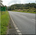 Distances along the A470 SW of Libanus