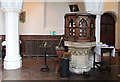 St Mary & Holy Trinity, Bow Church - Pulpit