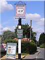 Fighting Cocks Public House sign