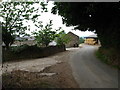 Minor lane past Lower House Farm