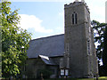 TM1083 : All Saints Church, Shelfanger by Geographer