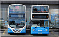 J3373 : Gt Victoria Street bus depot, Belfast (2013-2) by Albert Bridge