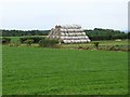 Straw bales at Cowton Grange Farm