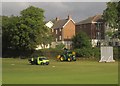 Flailing, Barton Cricket ground