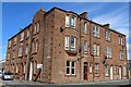 Tenement flats on corner of Kirkwood Place & Cauldshore, Girvan