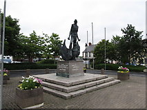 H9115 : Republican Memorial at Cardinal O'Fiaich Square, Crossmaglen by Eric Jones