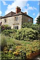 Garden and building at Westons Cider