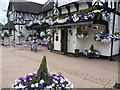 Flowers outside the Kingswood Arms