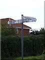 TG2805 : Roadsign on Kirby Road by Geographer