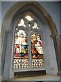 St Martin, Dorking: stained glass window (K)