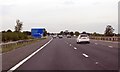 SU8172 : M4 westbound, 1 mile to A329(M) junction by Julian P Guffogg