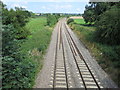 Mainline at Wootton Rivers looking northeast