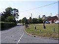 TG2902 : Church Road & Village sign by Geographer