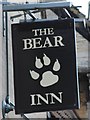 The Bear Inn sign