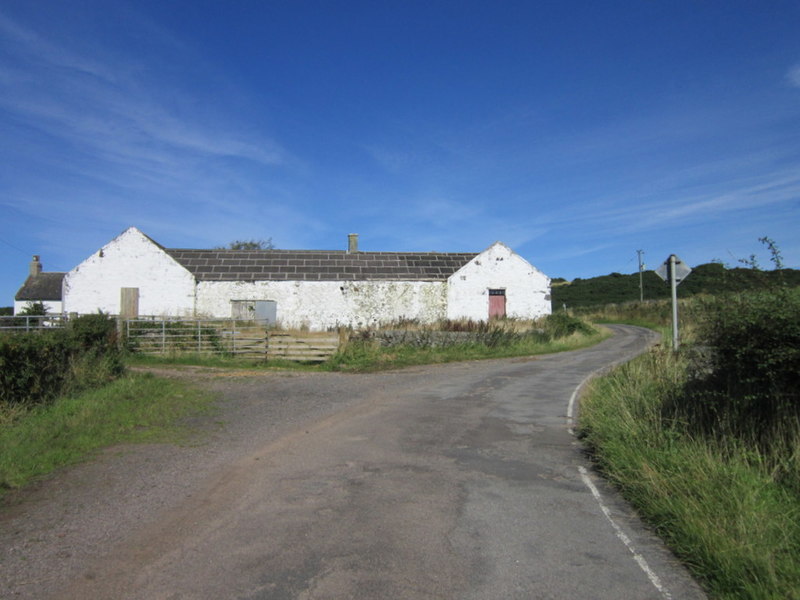 Lubas Farm on Plan Road, Bute © Ian S cc-by-sa/2.0 :: Geograph Britain ...