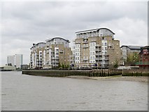 TQ3778 : Riverside Apartments, Isle of Dogs by David Dixon