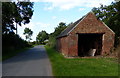 Brick barn along Main Road