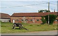 TQ4124 : Wagon and barn, Sheffield Green, East Sussex by nick macneill