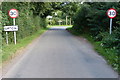 Upton village sign along Upton Lane